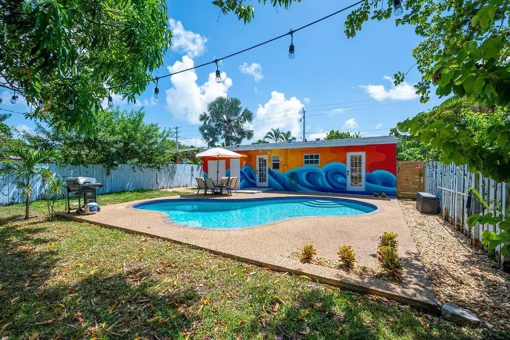 Casa Ola - Surf Themed Pool Home, Near Downtown-1