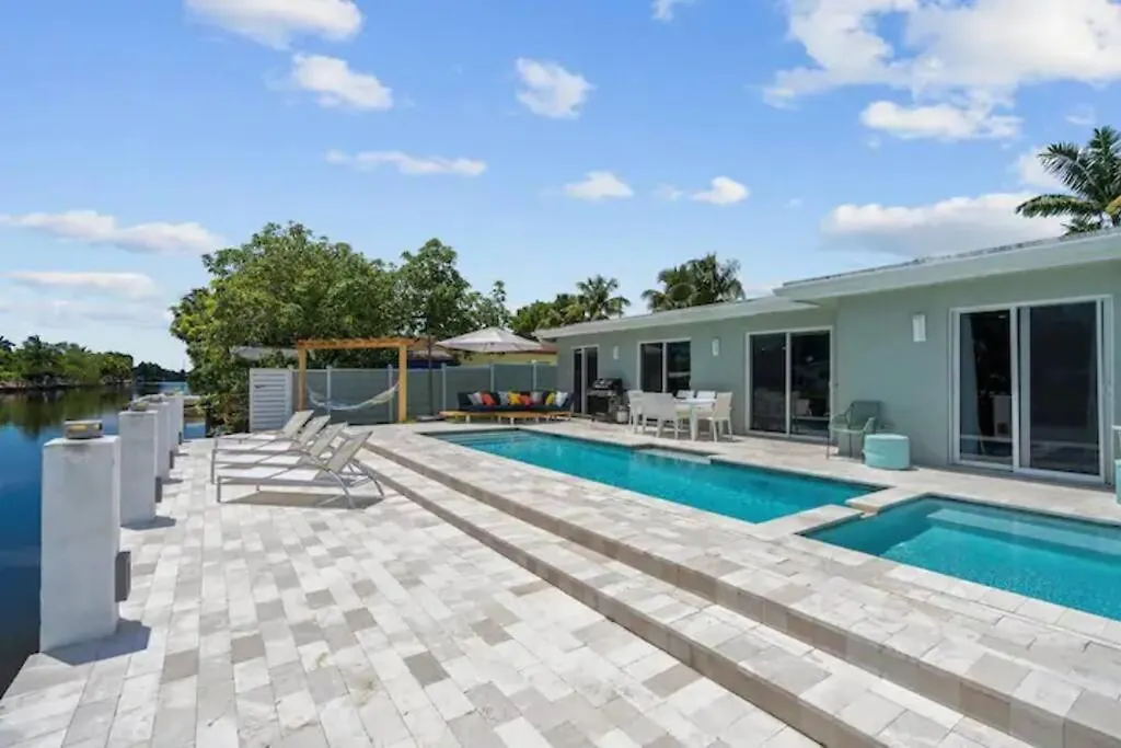 Waterfront Heated Pool & Spa Home-1