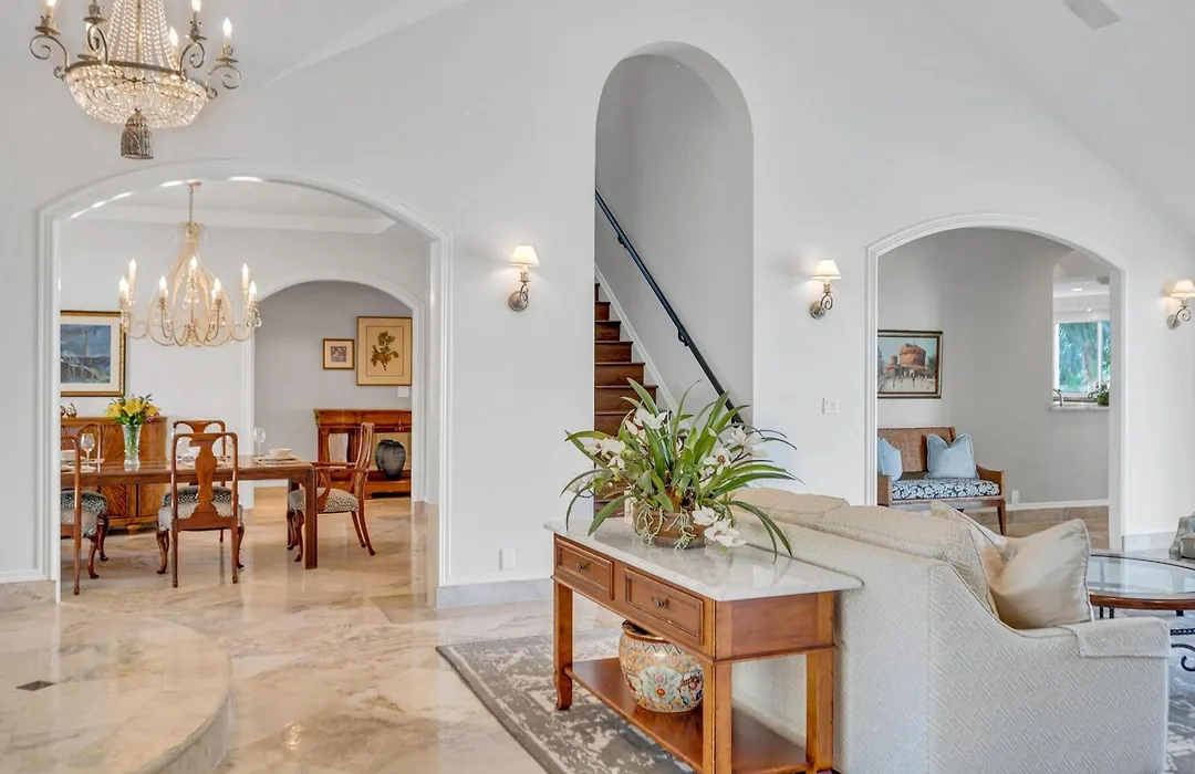 Mediterranean Villa Heated Pool Venice Of America Riverside View Venetian Key Resldences-1
