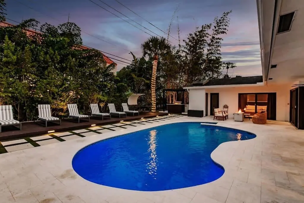 Lusso Bnb Heated Pool Bikes 2 Mi To Beach-1
