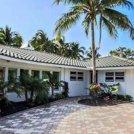 Swaying Palm Beach House Walk To Beach , Marina, Port, Las Olas-2