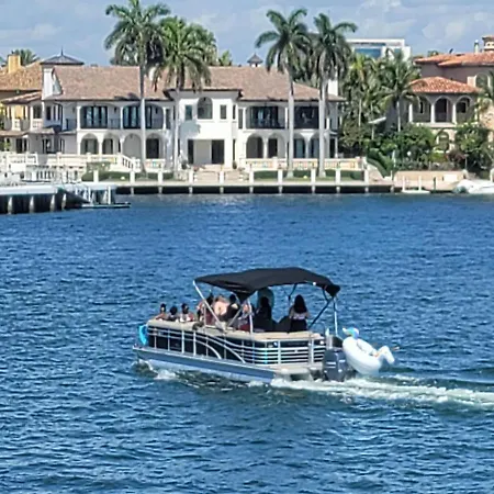 Waterfront 4Br 3B,Intercoastal,Pool,5 Min Walk To Beach-7-2