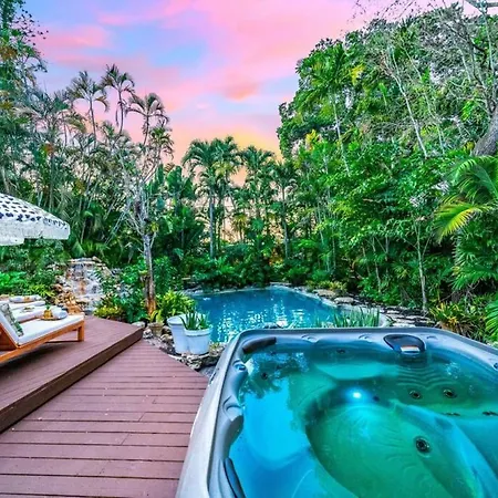 Tropical Jungle Pool Oasis-2