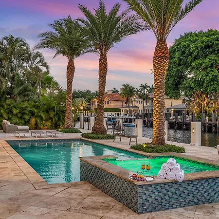 Waterfront Heated Pool Canal View Access Mimosa Key Vlllas-3