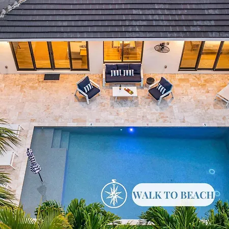 Coastal Style Haven Walk To Beach Heated Pool Tranquility Manatee Ranch Key Resldences-3