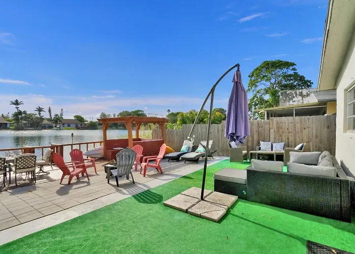 Luxury Lake Front Property Fort Lauderdale admite animales