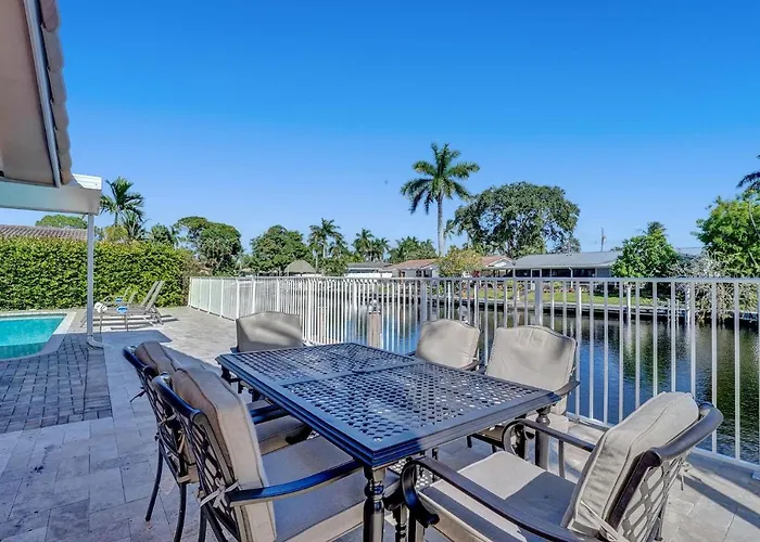 New Waterfront Dream 4Br Pool House Boat Deck