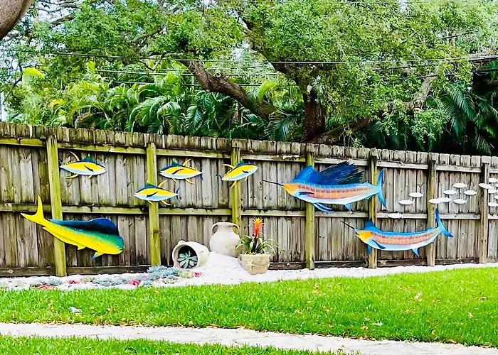 Boetiek Rare Tropical Oasis With Golf Putting Green Near Las Olas And The Beach Fort Lauderdale