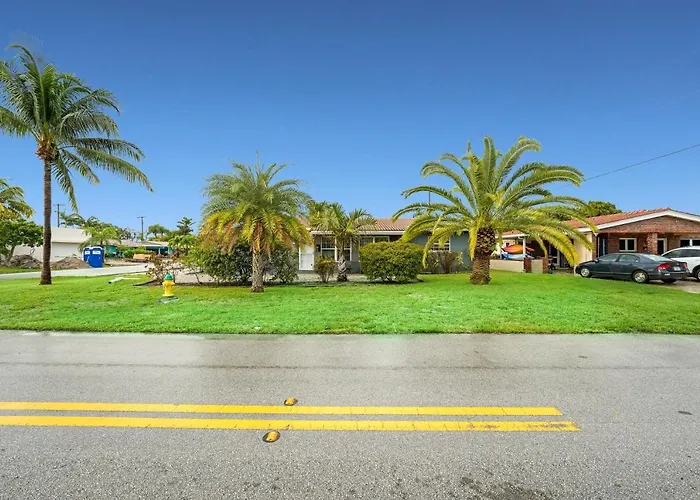 Huisdiervriedelijke Comfortable 4 Bedroom House With Pool By Pmi Fort Lauderdale