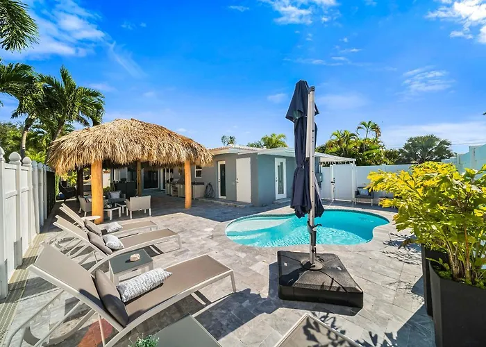 Lovely Home With Backyard Lounge North Ft Lauderdale Fort Lauderdale admite animales