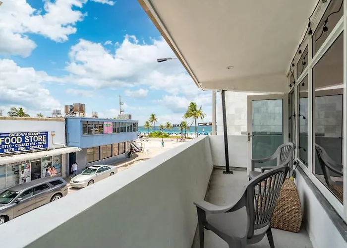 The Purple Pelican Beachfront With Ocean Balcony Unit 5 Fort Lauderdale