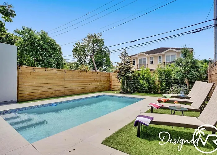 Modern Beauty With Private Heated Pool- Unit B