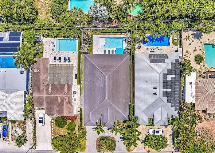 Luxury Villa Heated Pool Las Olas Close To Beach Fort Lauderdale