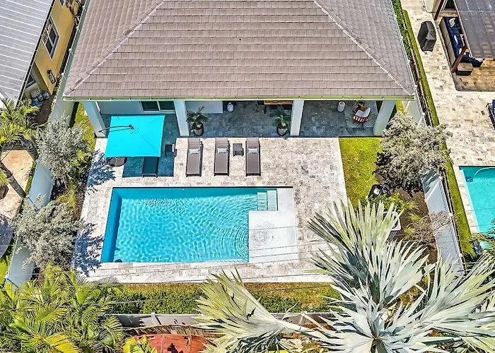 Luxury Villa Heated Pool Las Olas Close To Beach Fort Lauderdale