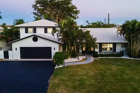 Huisdiervriedelijke Getaway By The Sea 6Br Pool Gameroom Pickleball Ct Fort Lauderdale