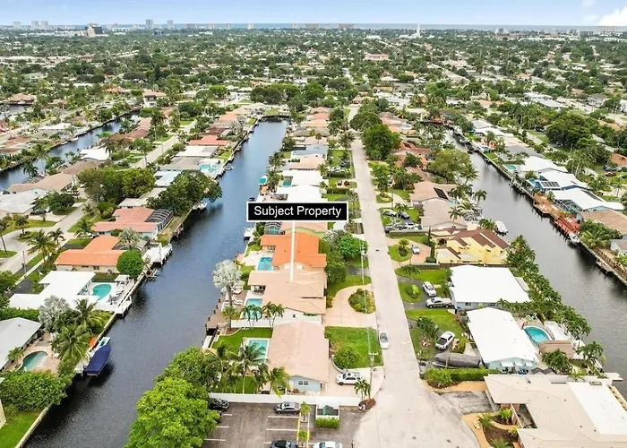 Fort Lauderdale 4Bd Villa Waterfront Dock Pool