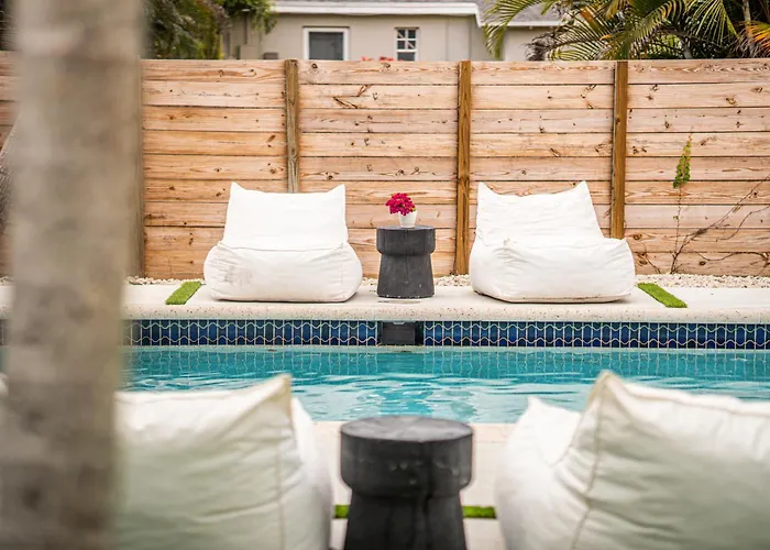 The Boho Villa Fort Lauderdale que aceita animais de estimação