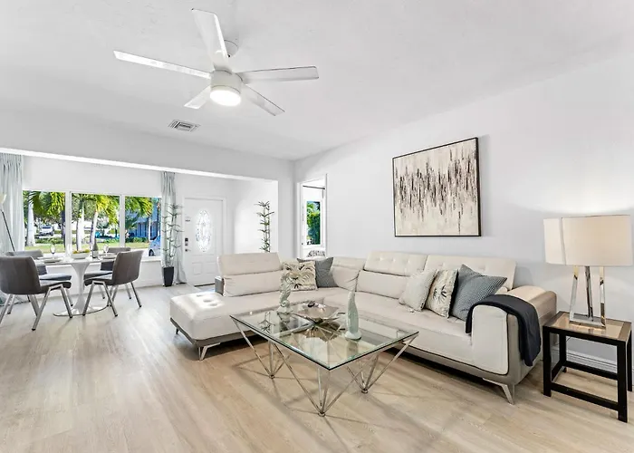 Wonderful 3Br Steps To The Beach Wheated Pool Fort Lauderdale