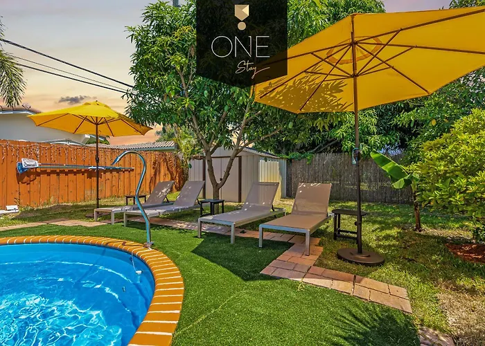 Bliss Tropical Oasis With Pool Villa Fort Lauderdale