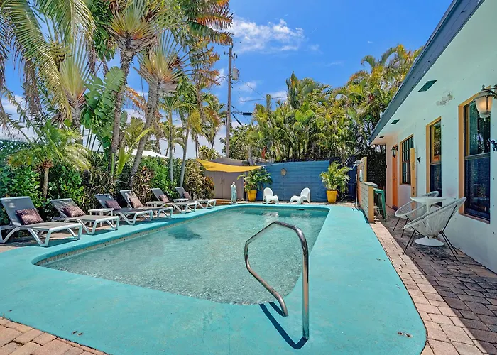Haustierfreundliches Gaymens Clothing Optional- Poolside 1 Br- Deep Dis Counts For Longer Stays Oakland Park