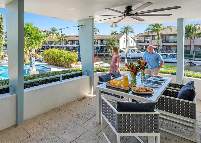Two-Floor Suite Heated Pool Dock Access Quiet Neighborhood Saltaire One Resldences Fort Lauderdale