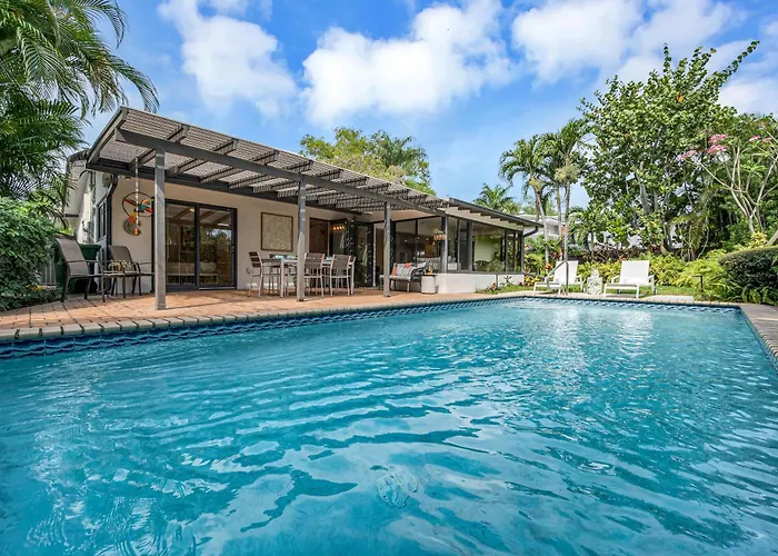 Boho Chic Heated Pool Walk To Beach Escapism At Its Finest Coconut Key H0Mes Fort Lauderdale admite animales