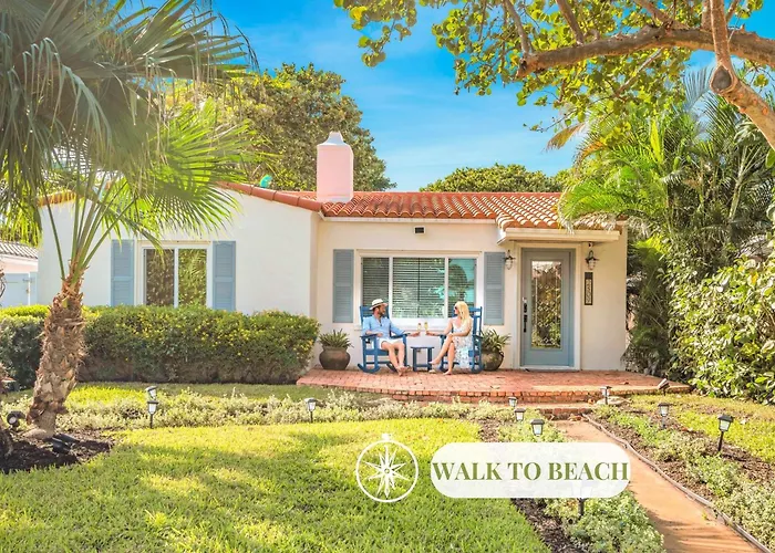 Steps From Beach Quaint Cottage Heated Pool Sand Key Resldences