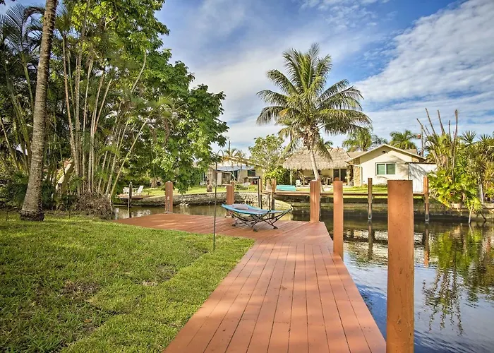 Ft Lauderdale Townhome On Canal - 3 Mi To Beach!